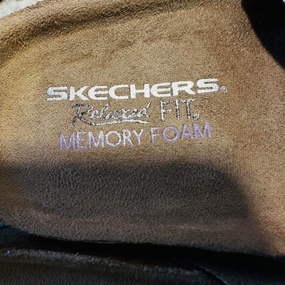 Skechers Women's Silver and Grey Sandals - Picture 5 of 8